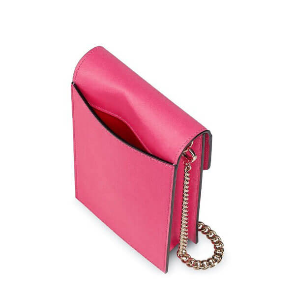 【新作】クリスチャン ルブタン スマホケース コピー Christian Louboutin ELISA スマホケース ピンク レザー 3205052P504