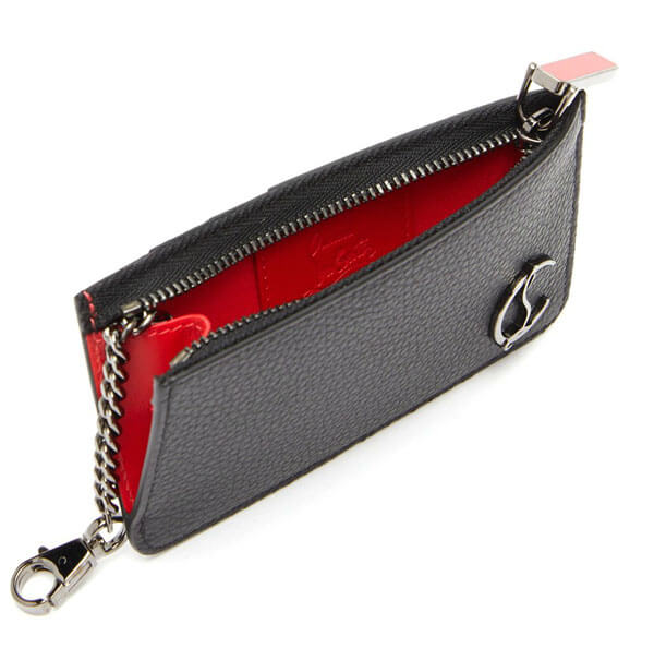クリスチャン ルブタン キーリングコピー Christian Louboutin☆ キーリング付カードコインケース