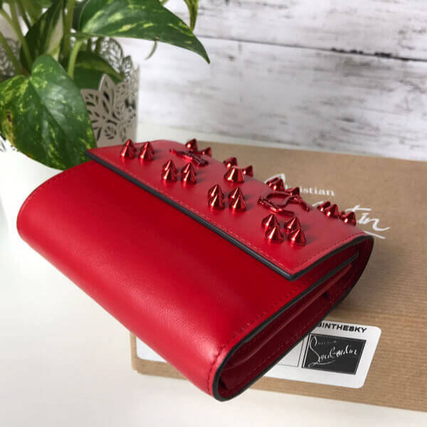 クリスチャン ルブタン 財布 コピー CHRISTIAN LOUBOUTIN■Loubifold Wallet三つ折り財布