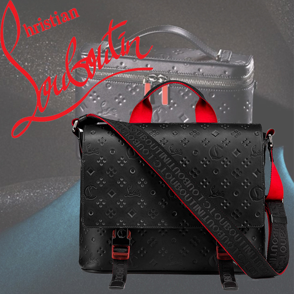 クリスチャン ルブタン 偽物 新作! ウルトラブラックChristian louboutin Loubiclic お洒落なメンズにお勧め！