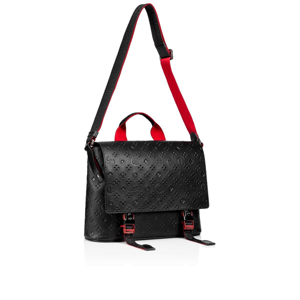 クリスチャン ルブタン 偽物 新作! ウルトラブラックChristian louboutin Loubiclic お洒落なメンズにお勧め！