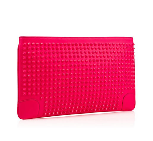 クリスチャン ルブタンコピー　クラッチ　Loubiposh Clutch Fluo Mat 1155101P065