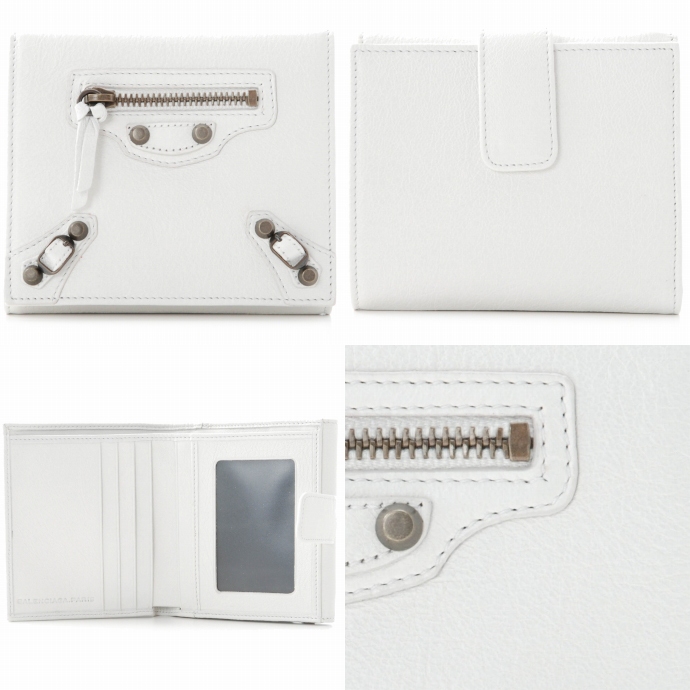 バレンシアガ CLASSIC WINDOW 2つ折り財布 278738 D940T 9001