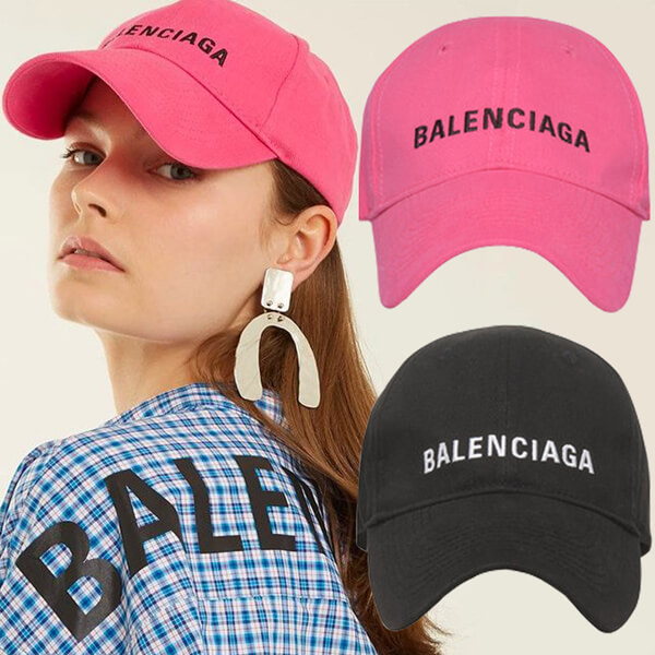 ☆【バレンシアガ キャップ 偽物】バレンシアガ Logo Baseball Cap