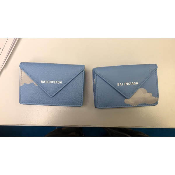 バレンシアガ 財布 コピー バレンシアガ【入手困難】ペーパー ミニウォレット 三つ折り財布 3914461LE4N4790