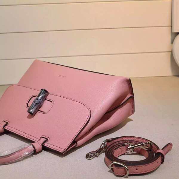16春夏新作 グッチコピー ☆グッチ☆ Bamboo Daily Top Handle Bag(2way) 