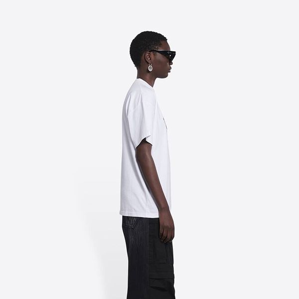 ◆バレンシアガ◆CITIES PARIS ロゴ ウィメンズ コットンTシャツ 偽物 お洒落に