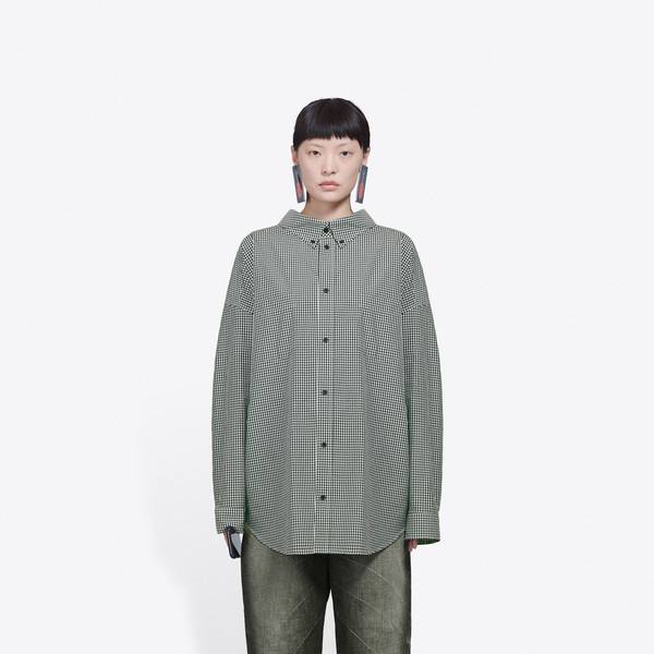 バレンシアガ シャツ コピー コクーンスイングシャツ