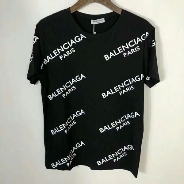 バレンシアガ Tシャツ スーパーコピー 限定 ロゴ BLACK