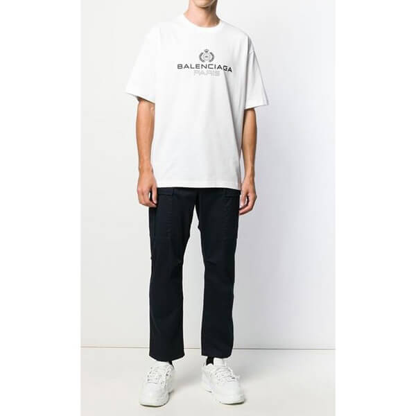 バレンシアガ Tシャツ コピー バレンシアガ LOGO T-SHIRT 594579TGV609000