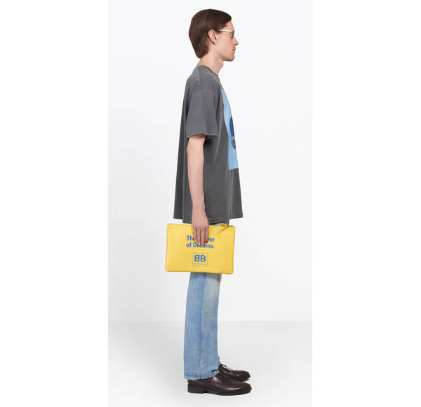 2018SS バレンシアガスーパーコピー★ロゴプリントコットンTシャツ