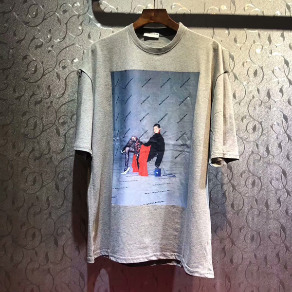 2018新作 バレンシアガスーパーコピー*Tシャツ 518217TAV458023