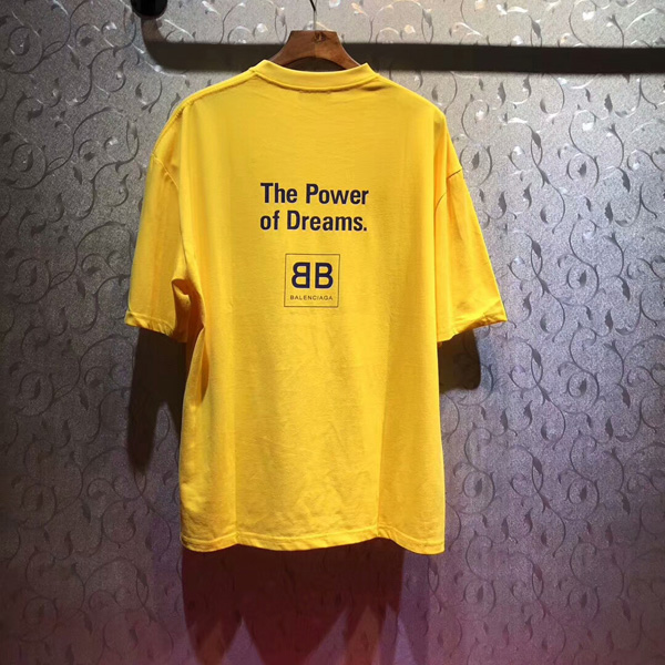 2018新作 バレンシアガスーパーコピー☆THE POWER OF DREAMS Tシャツ