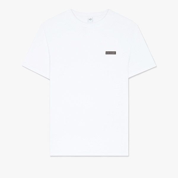 ベルルッティ Tシャツ 偽物 レザーディテール 2色 R24JRS93-JAEK