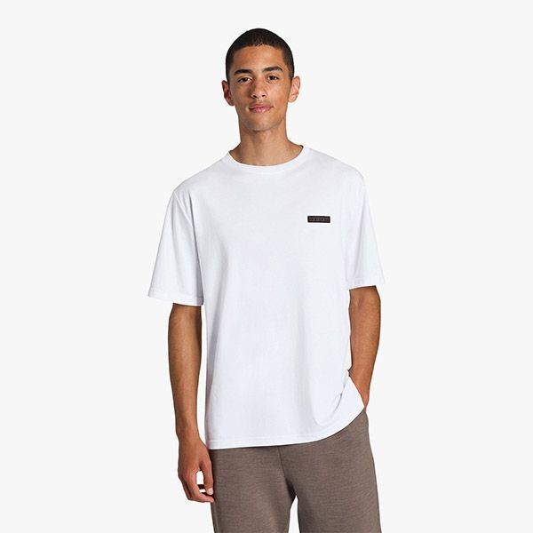 ベルルッティ Tシャツ 偽物 レザーディテール 2色 R24JRS93-JAEK