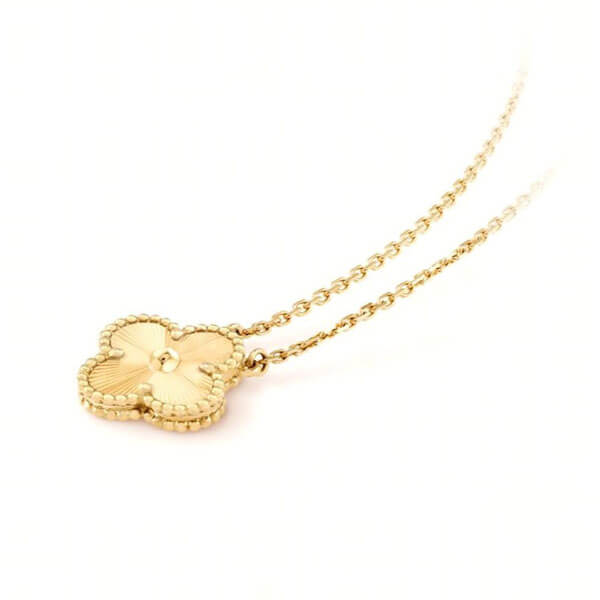ヴァンクリーフ＆アーペル ペンダント コピー★Van Cleef & Arpels★Vintage Alhambra pendant★guilloche♪VCARP4KL00