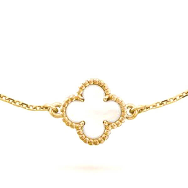 ヴァンクリーフ＆アーペル ブレスレット 偽物★Van Cleef & Arpels★Sweet Alhambra★YG×MOP VCARF68800