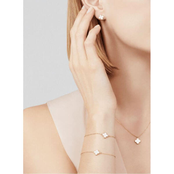 ヴァンクリーフ＆アーペル ブレスレット 偽物★Van Cleef & Arpels★Sweet Alhambra★YG×MOP VCARF68800