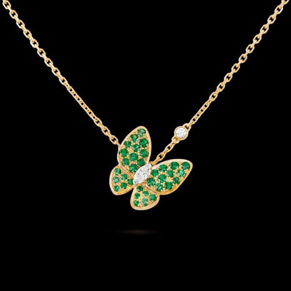 【SALE】Van Cleef & Arpels ヴァンクリーフ＆アーペル コピー ドゥ パピヨン ペンダント Diamond