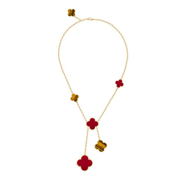 洗練【Van Cleef & Arpels】ヴァンクリーフ＆アーペル コピー マジックアルハンブラ☆ネックレス VCARN5JP00
