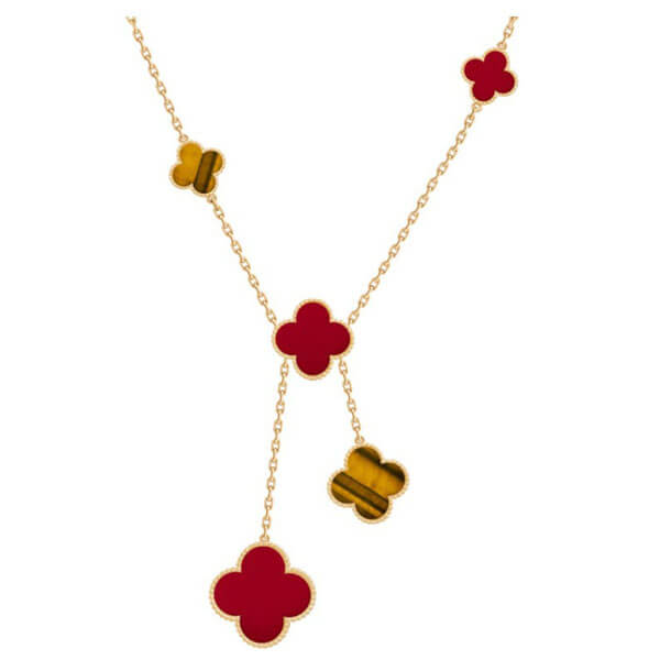 洗練【Van Cleef & Arpels】ヴァンクリーフ＆アーペル コピー マジックアルハンブラ☆ネックレス VCARN5JP00