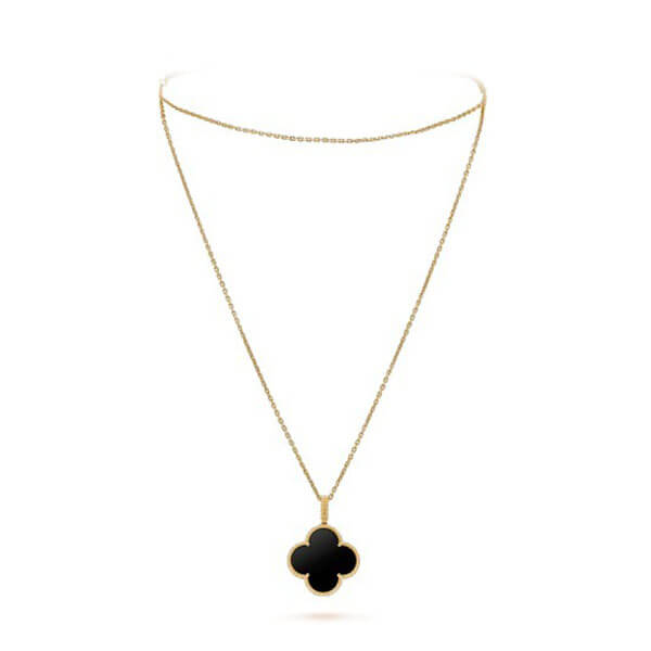Van Cleef  Arpels ヴァンクリーフ＆アーペル コピー★マジックアルハンブラ★ロングネックレス♪