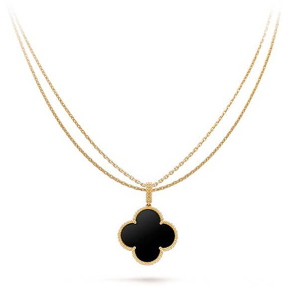 Van Cleef  Arpels ヴァンクリーフ＆アーペル コピー★マジックアルハンブラ★ロングネックレス♪