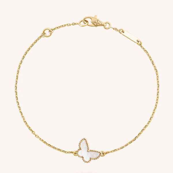 ★Van Cleef & Arpels★ ヴァンクリーフ＆アーペル コピー Sweet Alhambra★ブレスレット★YG×MOP