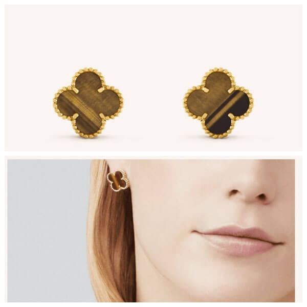 ヴァンクリーフ＆アーペル ピアス コピー VanCleef&Arpels 豪華 ヴィンテージ アルハンブラ ピアス