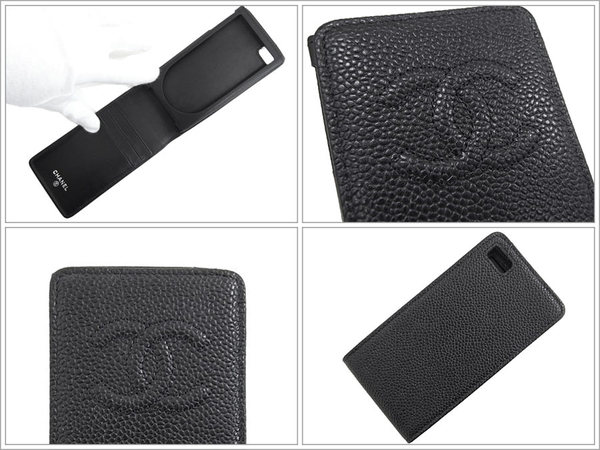 シャネル アイフォンケース ココマーク キャビアスキン iPhone44S用ケース A68676 シャネル 携帯ケース