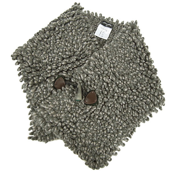 シャネル マフラー ココマーク カシミヤ セール品 11A P42118 シャネル