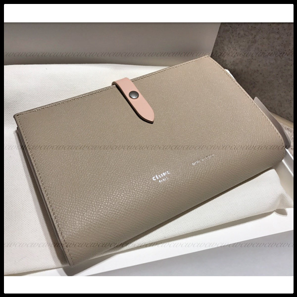 2017SS ギフトにも セリーヌ コピー セリーヌ ストラップ*ラージ財布