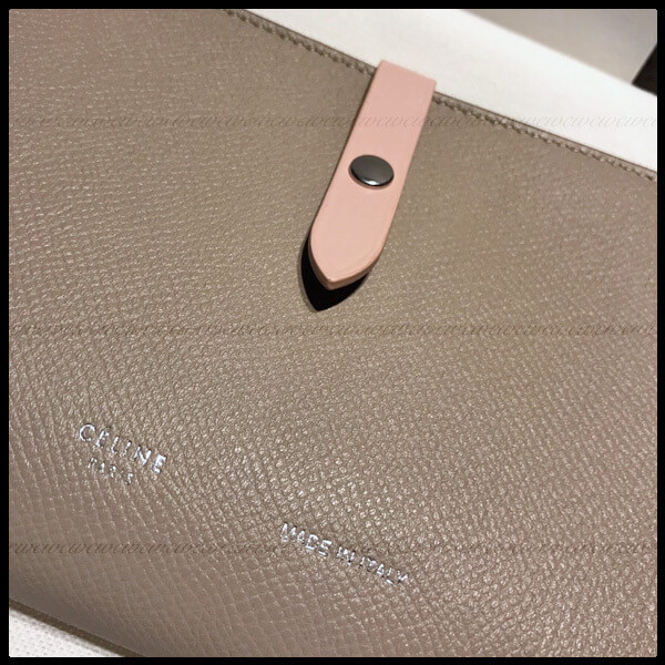 2017SS ギフトにも セリーヌ コピー セリーヌ ストラップ*ラージ財布