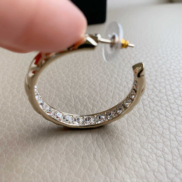 シャネル ピアス 偽物 AB1457 キラキラ☆ピアス
