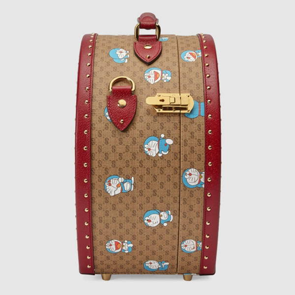 グッチ ドラえもん 偽物★DORAEMON x グッチ ハットケース 大人気♪602370 2TJAG 8580