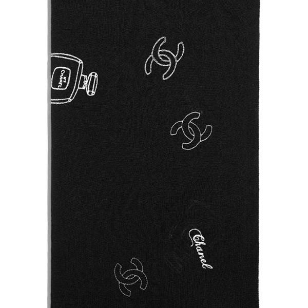 完売必至 シャネル マフラー 偽物 ストール ウール シルク カシミヤ CC 3色展開 AA7358B04841NB095