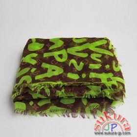 ルイヴィトン 女性スカーフ M72387-green