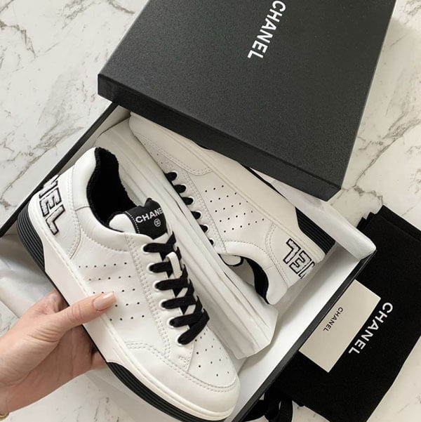 2020SS シャネル★シャネル スニーカー コピー 最新作★Calfskin Sneaker