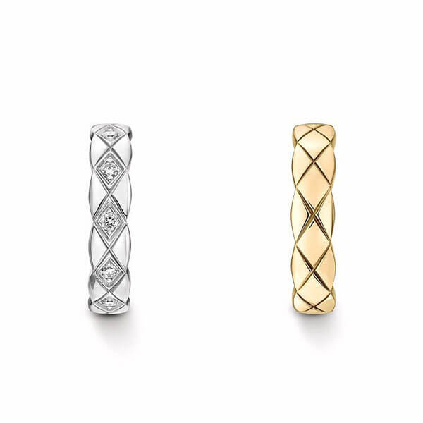 ☆シャネル ピアス コピー ココクラッシュイヤリング18kt 偽物ベージュホワイト J11656