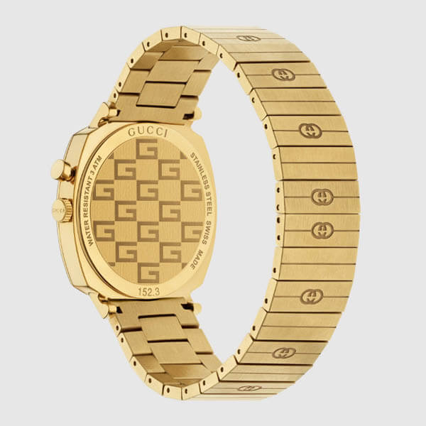 ◆グッチ 時計 スーパーコピー 21SS最新作◆グリップウォッチ 38 mm◆Yellow gold