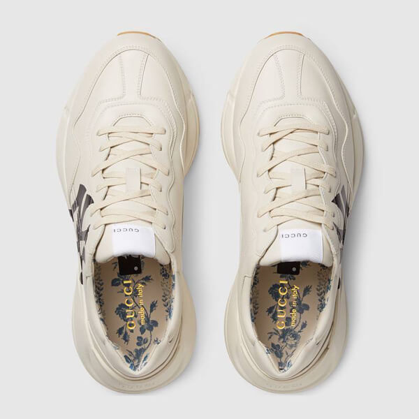 グッチ ニューヨークヤンキース スニーカー コピー●グッチ NY Yankees● ライトン プリント 548638 DRW00 4520
