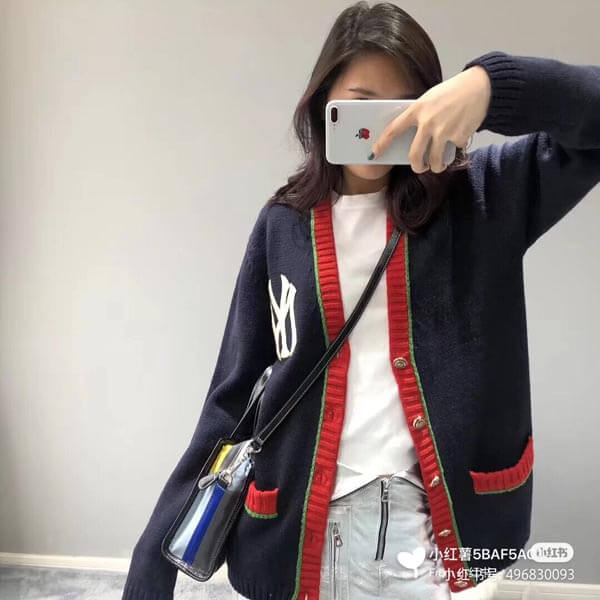 グッチ ヤンキース NY グッチ ニューヨーク コピー カーディガン New York Yankees woolcardigan