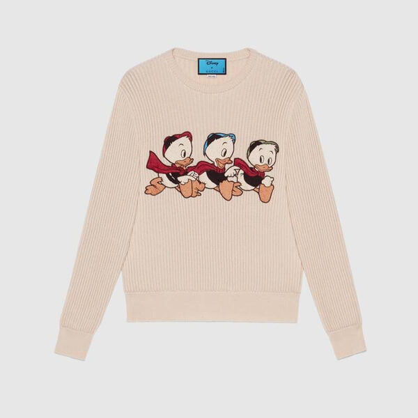 グッチ×ディズニー コピー★20新作★DISNEY x グッチコラボ★ドナルドコットンセーター 650076 XKBRQ 9791
