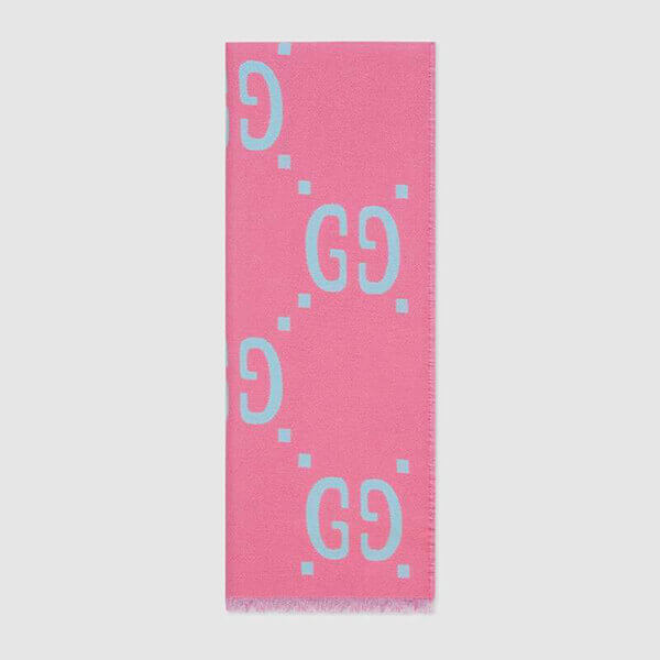 グッチ マフラー コピー【グッチ】GGロゴ ウールシルク マフラー 国内即発