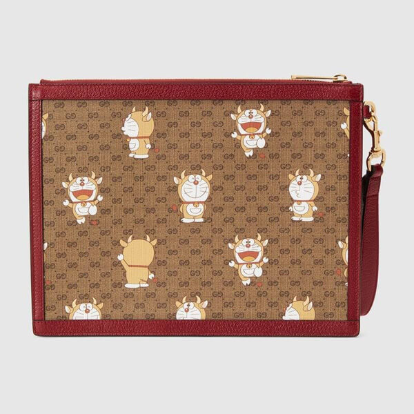 グッチ ドラえもん コピー DORAEMON x グッチ x ドラえもん ポーチ6545032TTAG 9795
