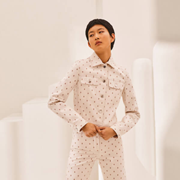 2021New Hermesエルメス コピー デニムジャケット