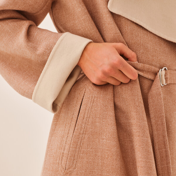 人気新作☆エルメス コピー Hermes ワイドコート ロールネック