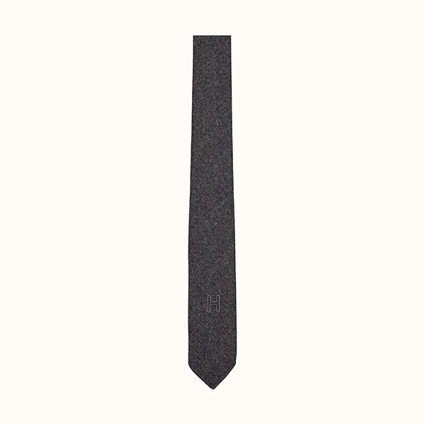 エルメス ネクタイ 偽物【エルメス】ネクタイソリッドカラー《クレイジーポニー》7 cm H353617T