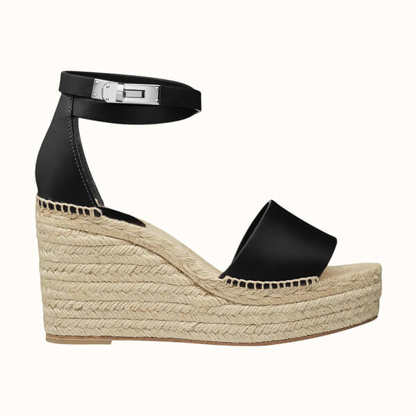 ◆Hermes◆ cute☆エルメス ウェッジサンダル 偽物 4色 TIVOLI ESPADRILLE H191098Z 01360