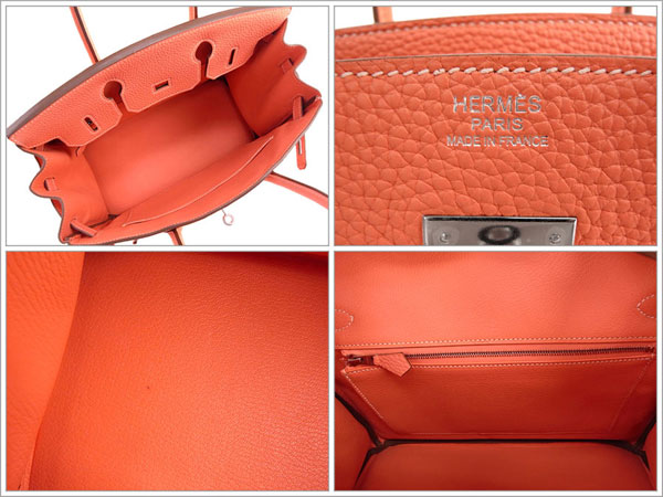 エルメス バーキン 30 cm ハンドバッグ クレヴェット×シルバー金具 トリヨンクレマンス Q刻印 エルメス Birkin バッグ